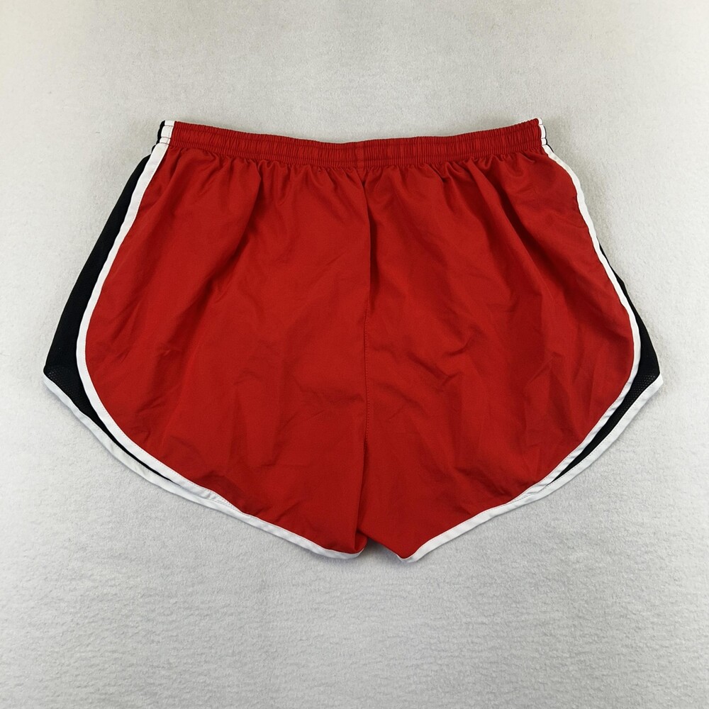 Kansas City Chiefs Shorts Womens Large Red NFL Football Nike Dri Fit Running - Picture 2 of 14